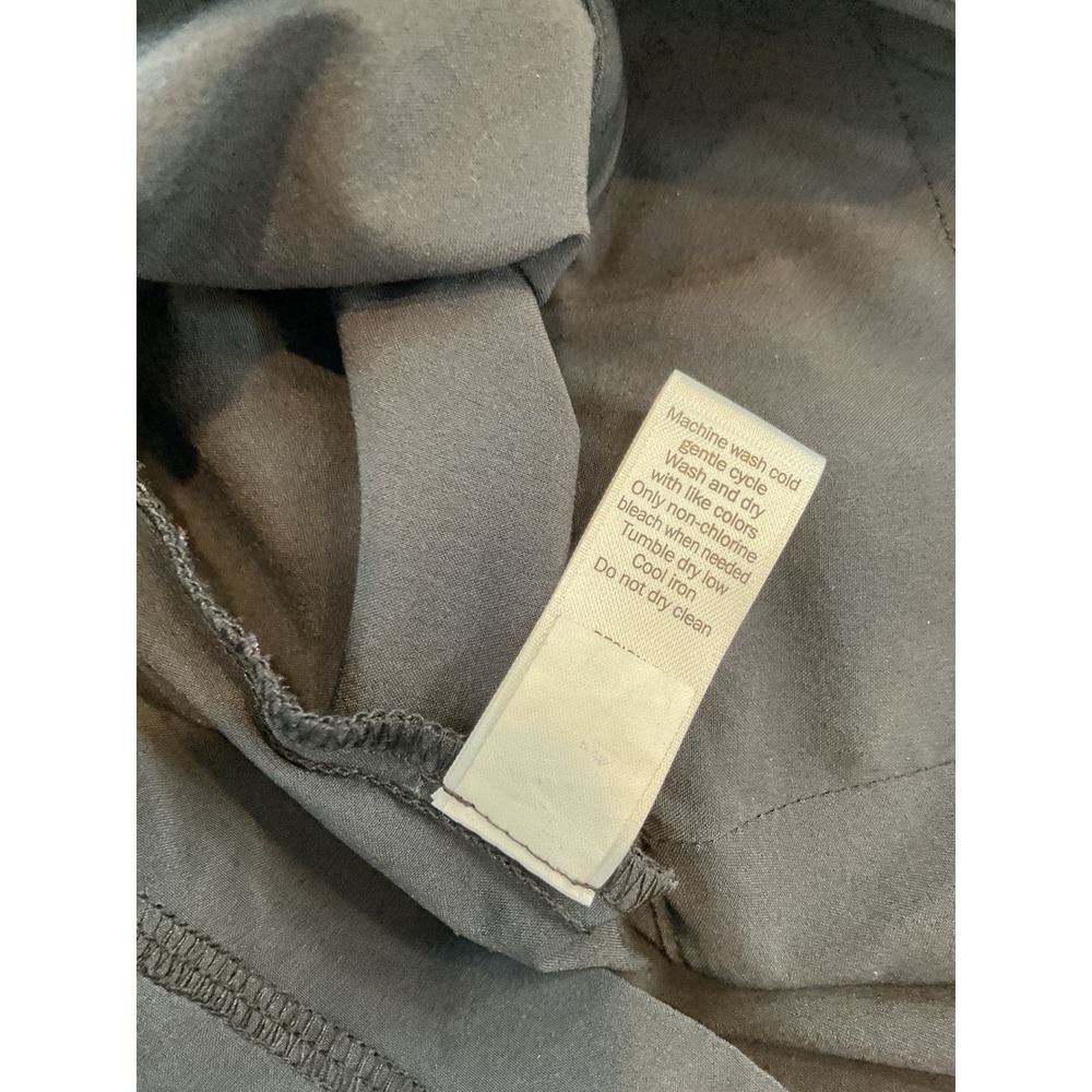 Athleta Womens Black Athletic Skort Side Zip Back Pocket Size 12 Golf Tennis - Picture 7 of 8